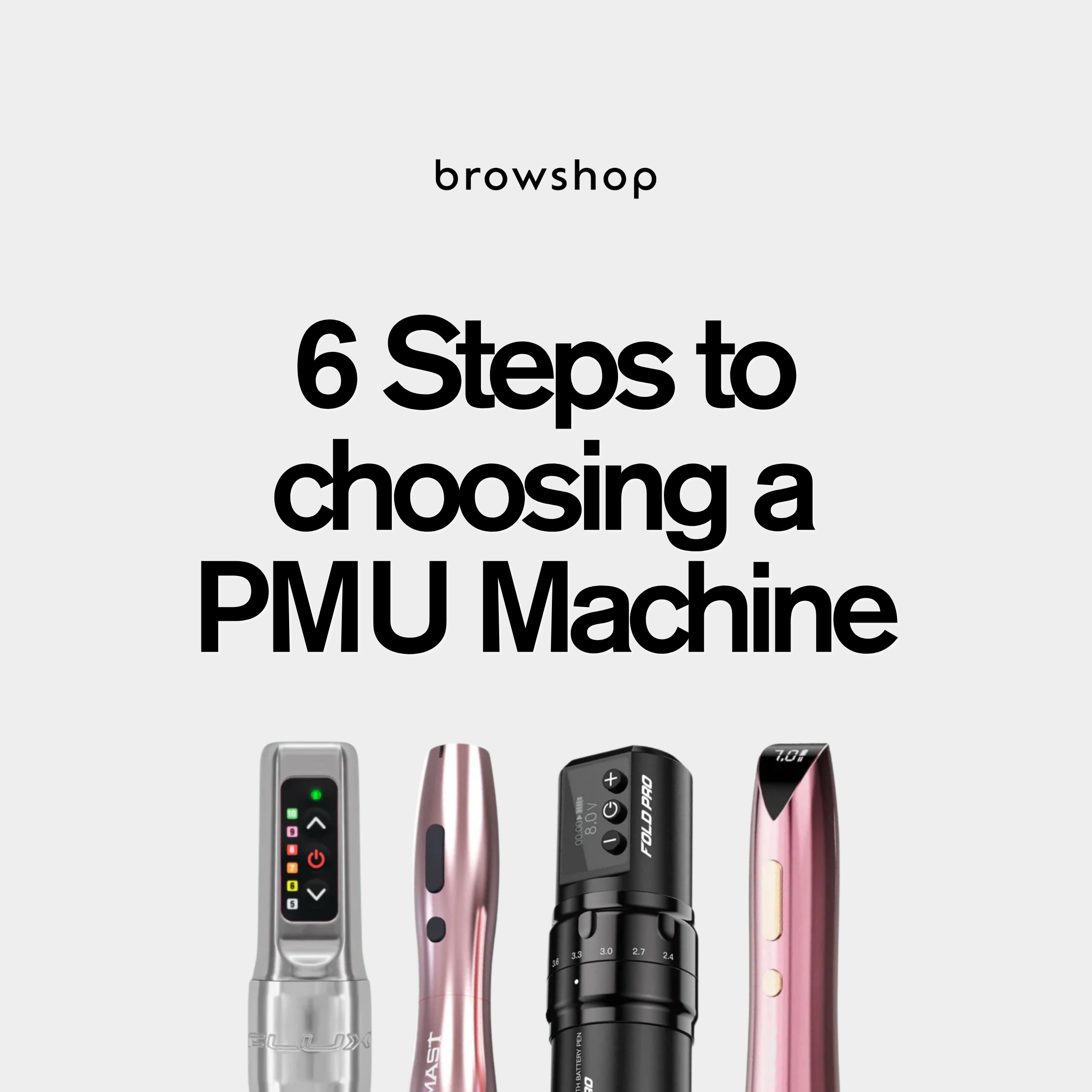 6 Steps to choosing a PMU Machine