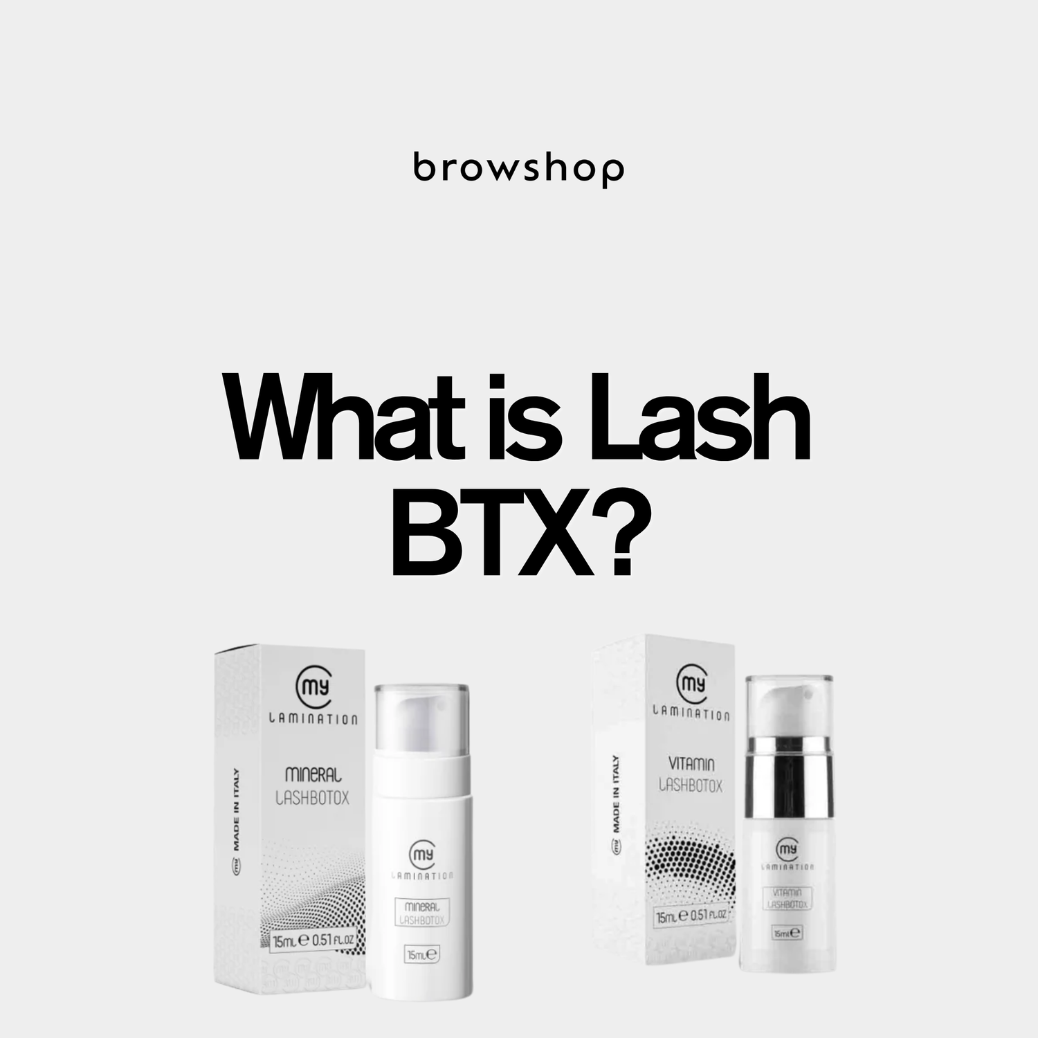 What is Lash BTX?