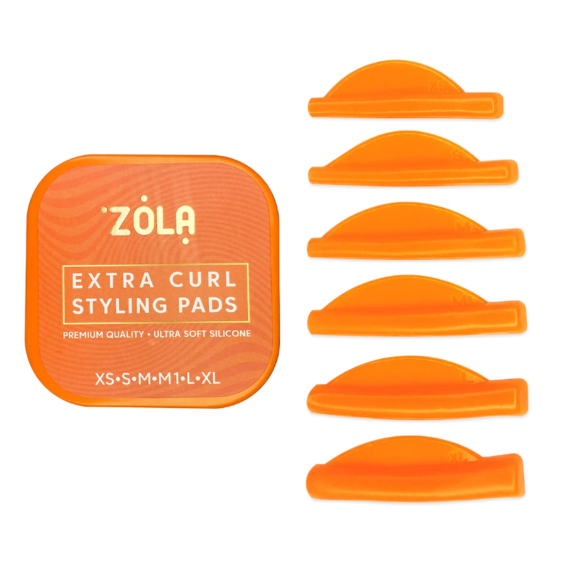 Zola Extra Curl Lash Lift Shields - 6 Pairs