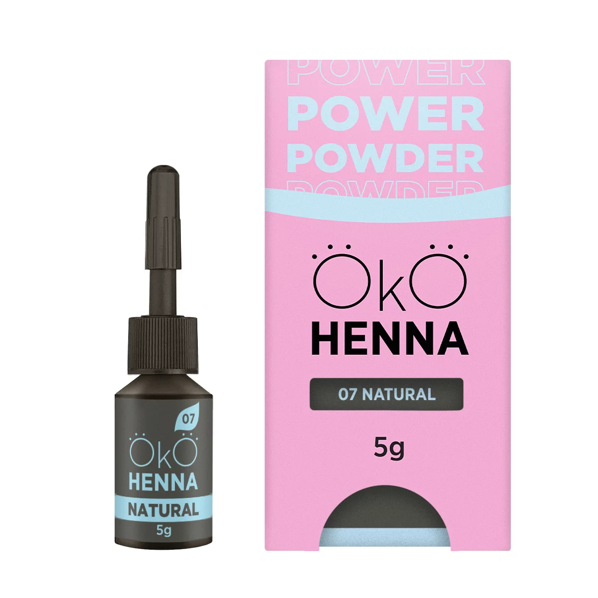 OkO - Power Powder Henna 5g - Choose Your Colour