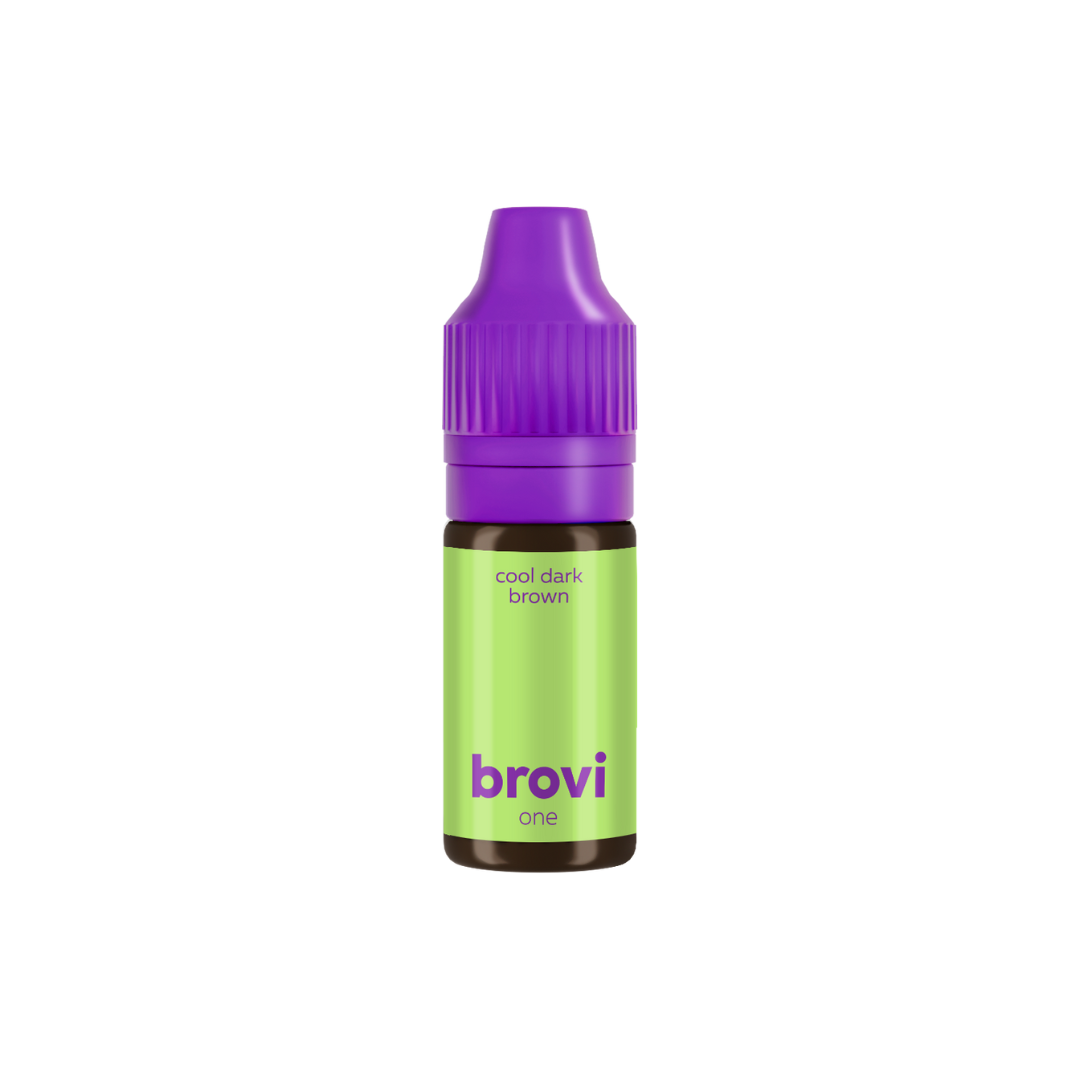 BROVI - One Inorganic Pigment - Cool Dark Brown, 10ml