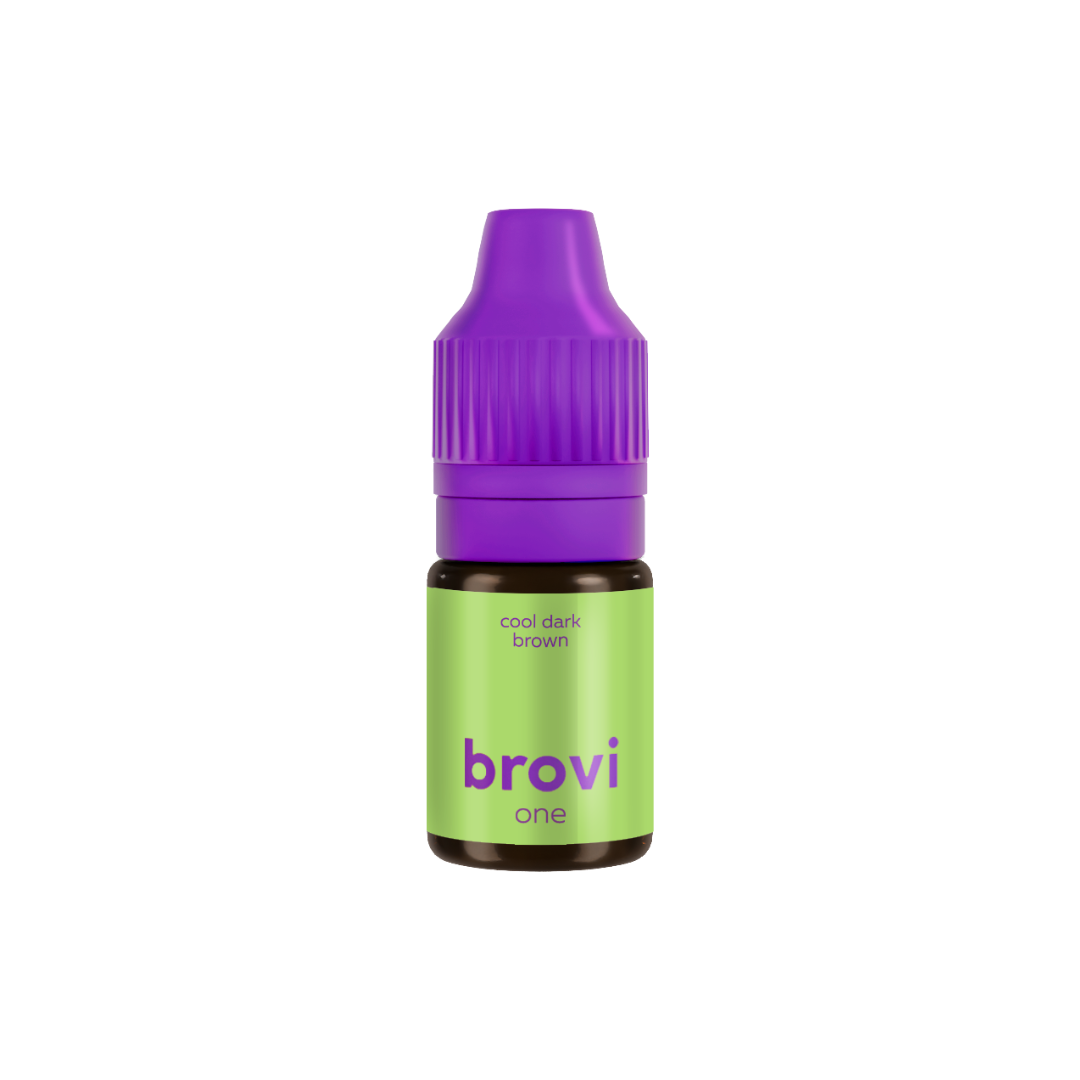 BROVI - One Inorganic Pigment - Cool Dark Brown, 5ml