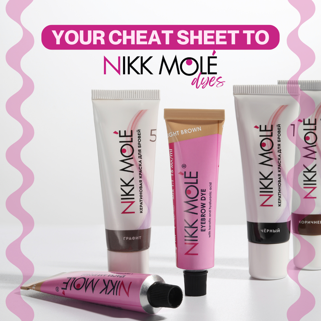 Your FREE Cheat Sheet to Nikk Mole Dyes