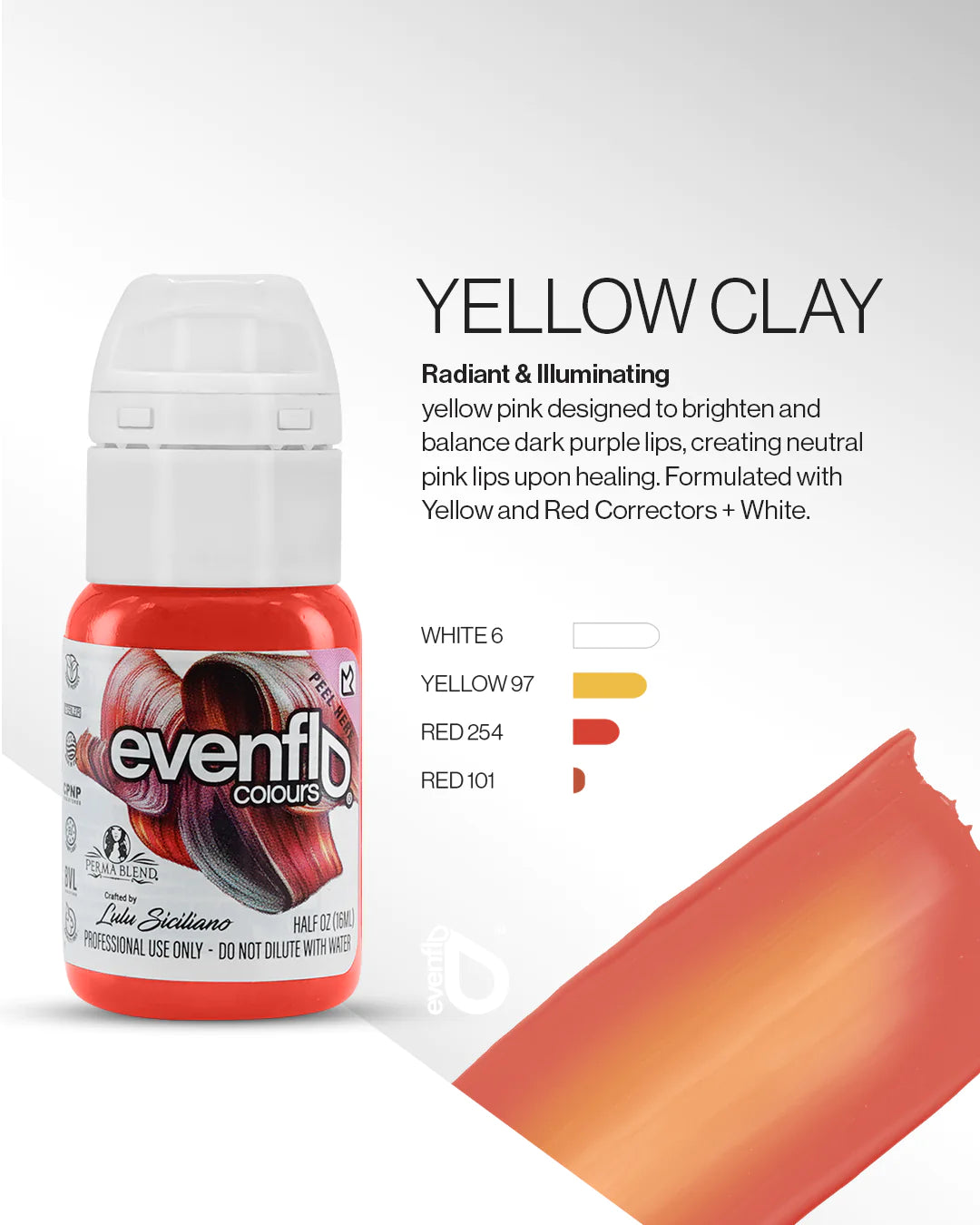 Evenflo Pigments - Yellow Clay 15ml