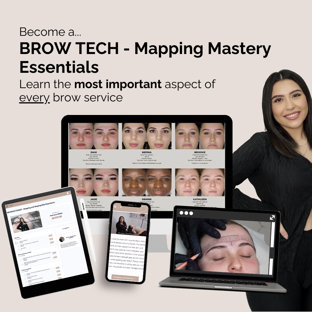 The Browfectionists ONLINE Mapping Mastery Essentials Course