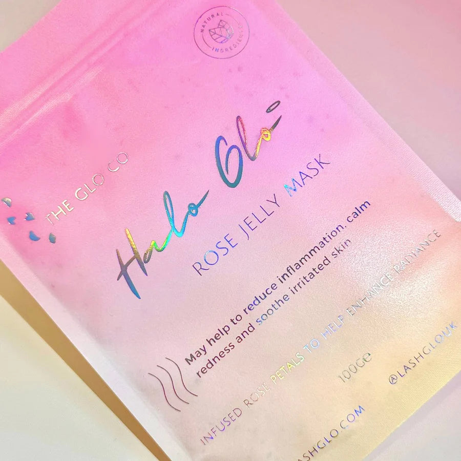 Lash Glo Rose Jelly Mask - 100g