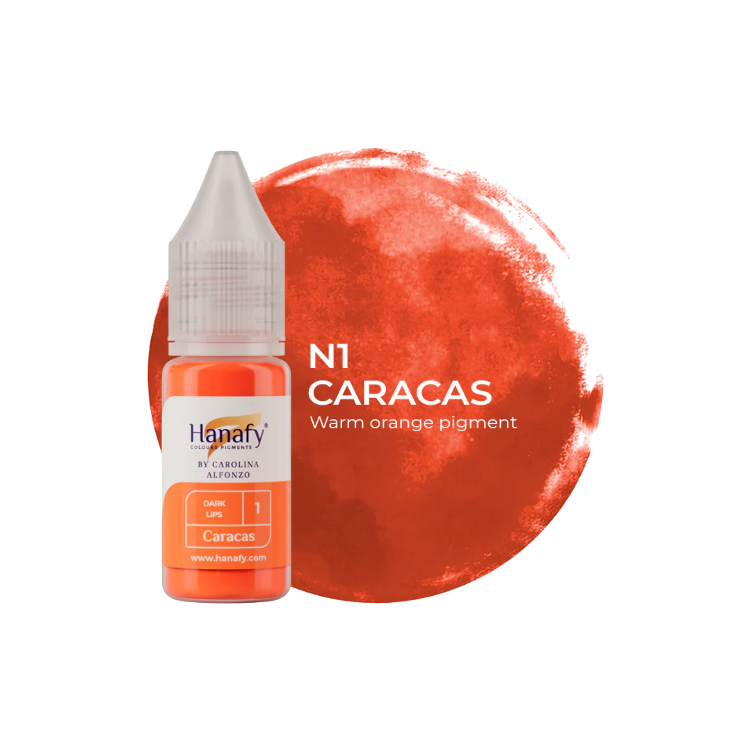 Hanafy - Dark Lips Pigment - N1 Caracas, 10ml