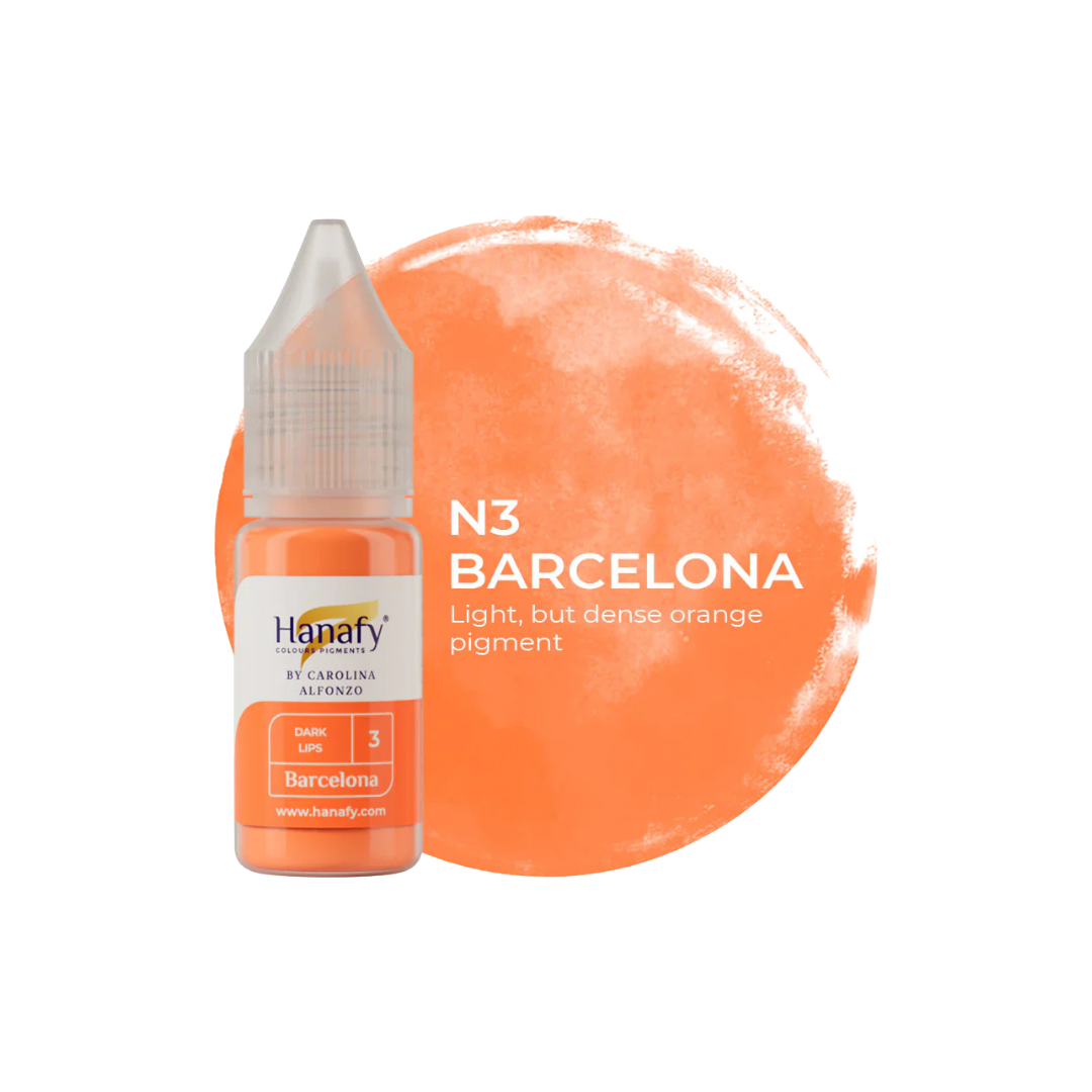 Hanafy - Dark Lips Pigment - N3 Barcelona, 10ml