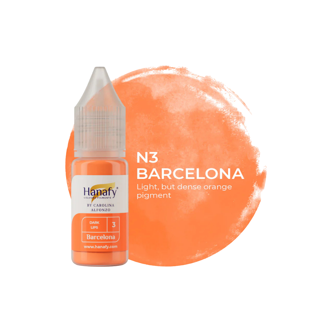 Hanafy - Dark Lips Pigment - N3 Barcelona, 10ml