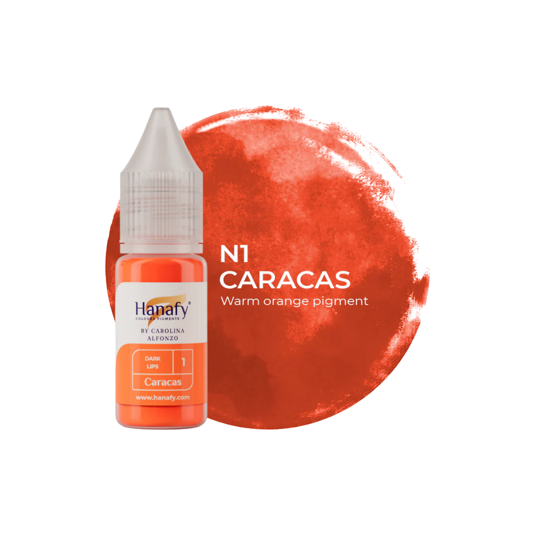 Hanafy - Dark Lips Pigment - N1 Caracas, 10ml