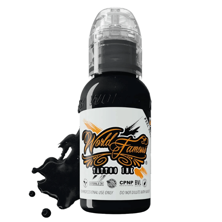 World Famous Tattoo Ink - Blackout