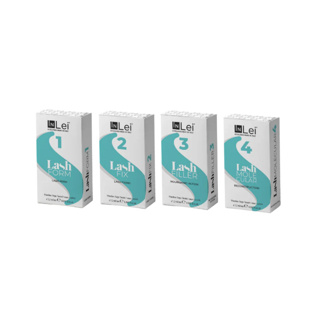 InLei® - Lash Filler 25.9 Kit - Sachets (Includes Step 1-3, Lash Molecular 4)