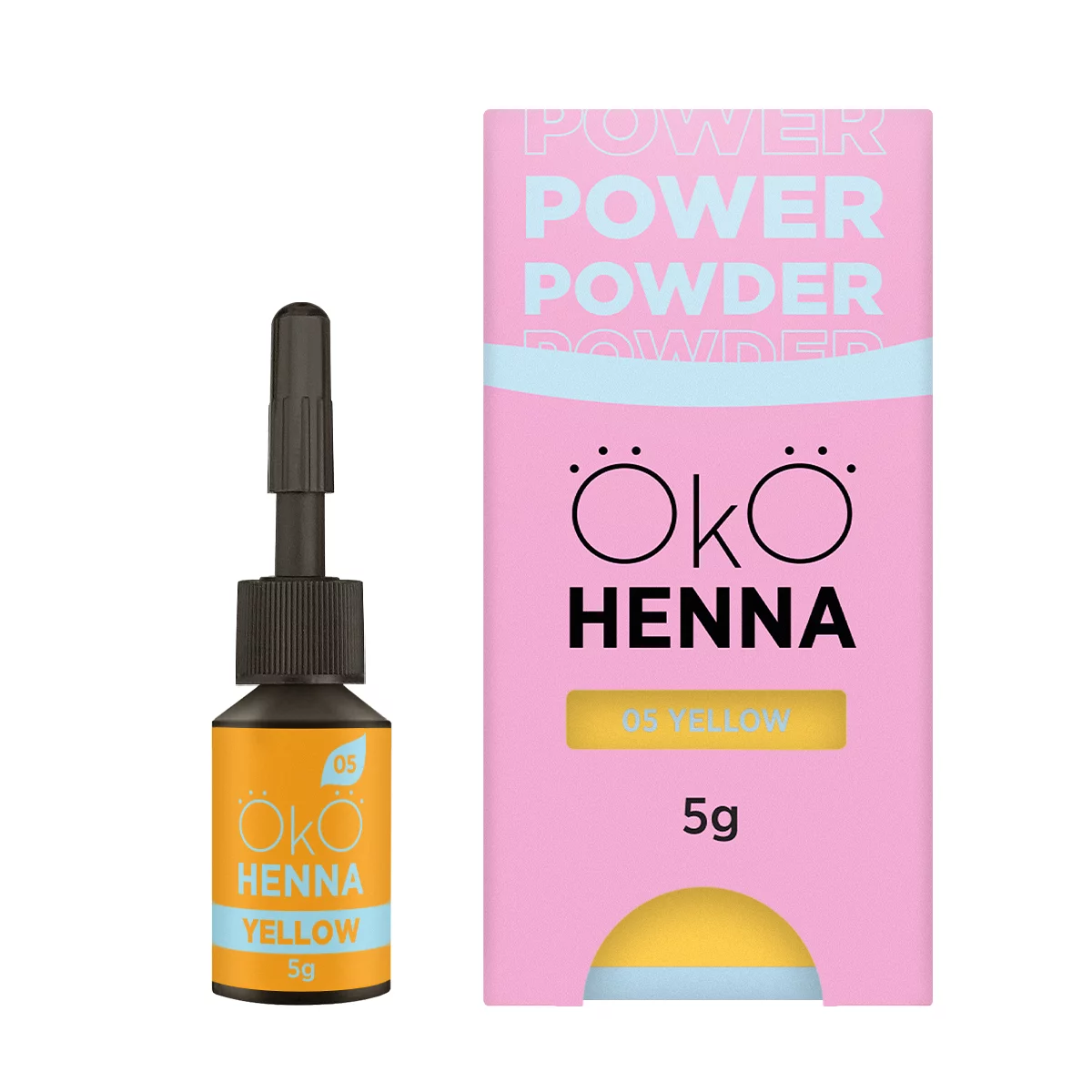 OkO - Power Powder Henna 5g - Choose Your Colour