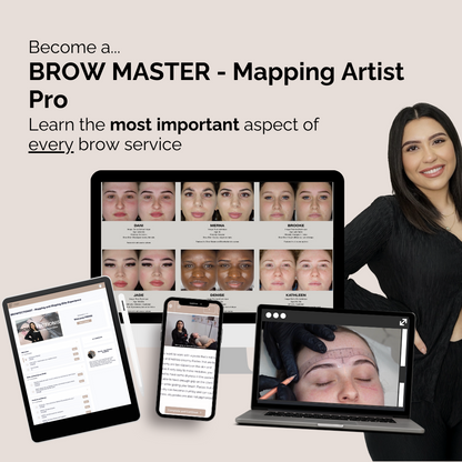 The Browfectionists ONLINE Mapping &amp; Shaping Artist Pro Course