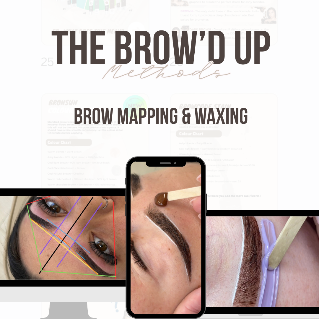 The Brow’d Up Methods: Brow Mapping &amp; Waxing