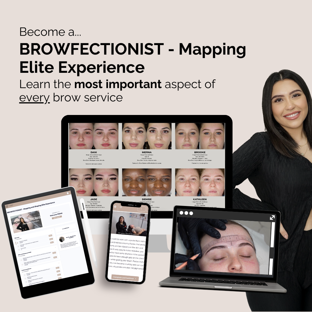 The Browfectionists ONLINE Mapping Elite Experience Course