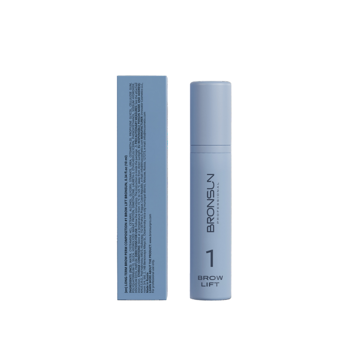 BRONSUN - Long Term Brow Perm Composition - 