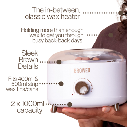 BROWED - Professional Wax Heater, 500ml