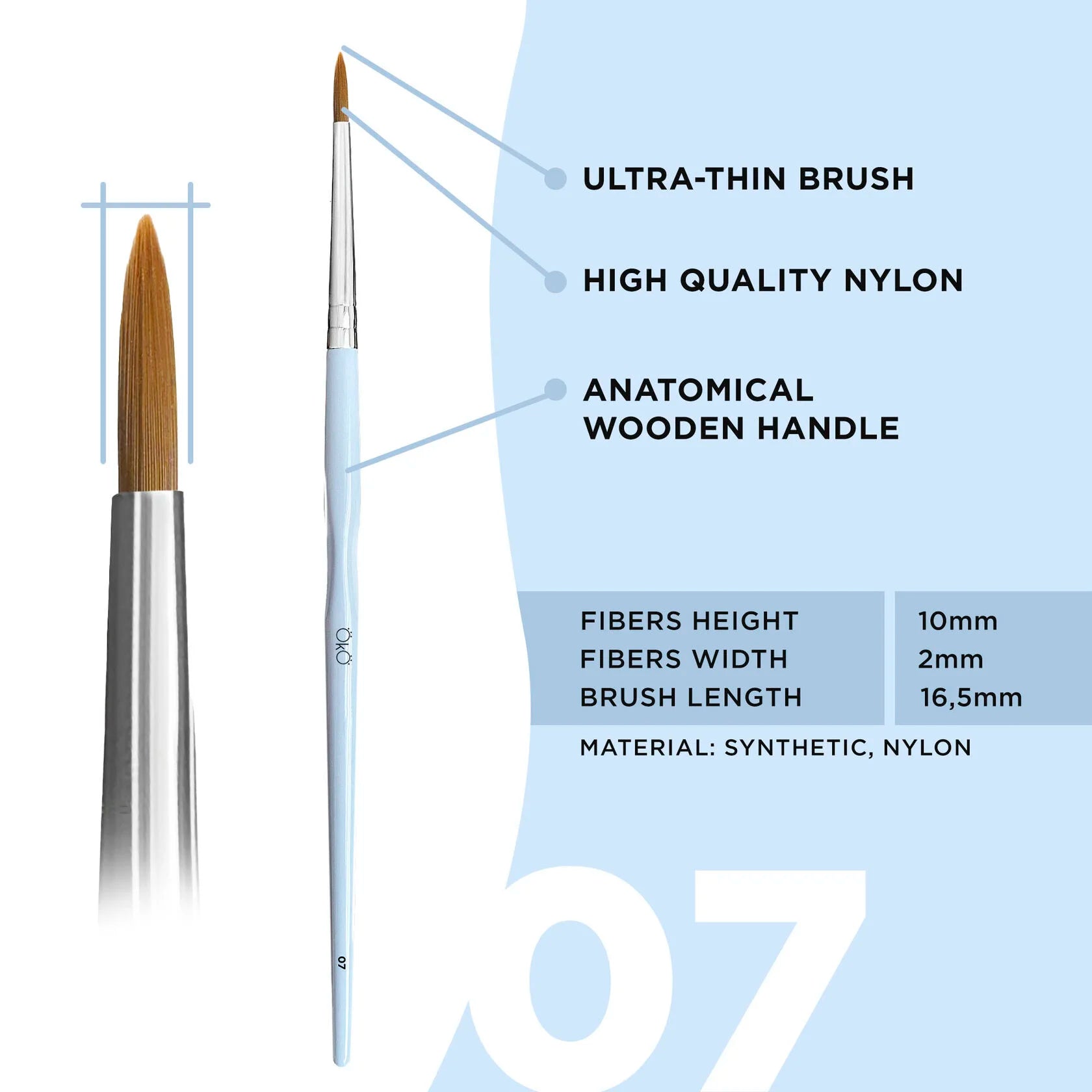 OkO - Ultra-Thin Brush 