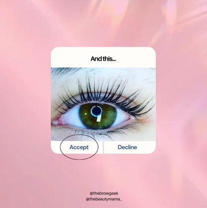 PRE-SALE - The Brow Geek - ONLINE MASTERCLASS - Korean Lash Lift (12th October 2025)