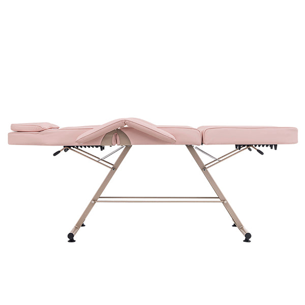 Hydra Champagne Gold Beauty Bed - Pink