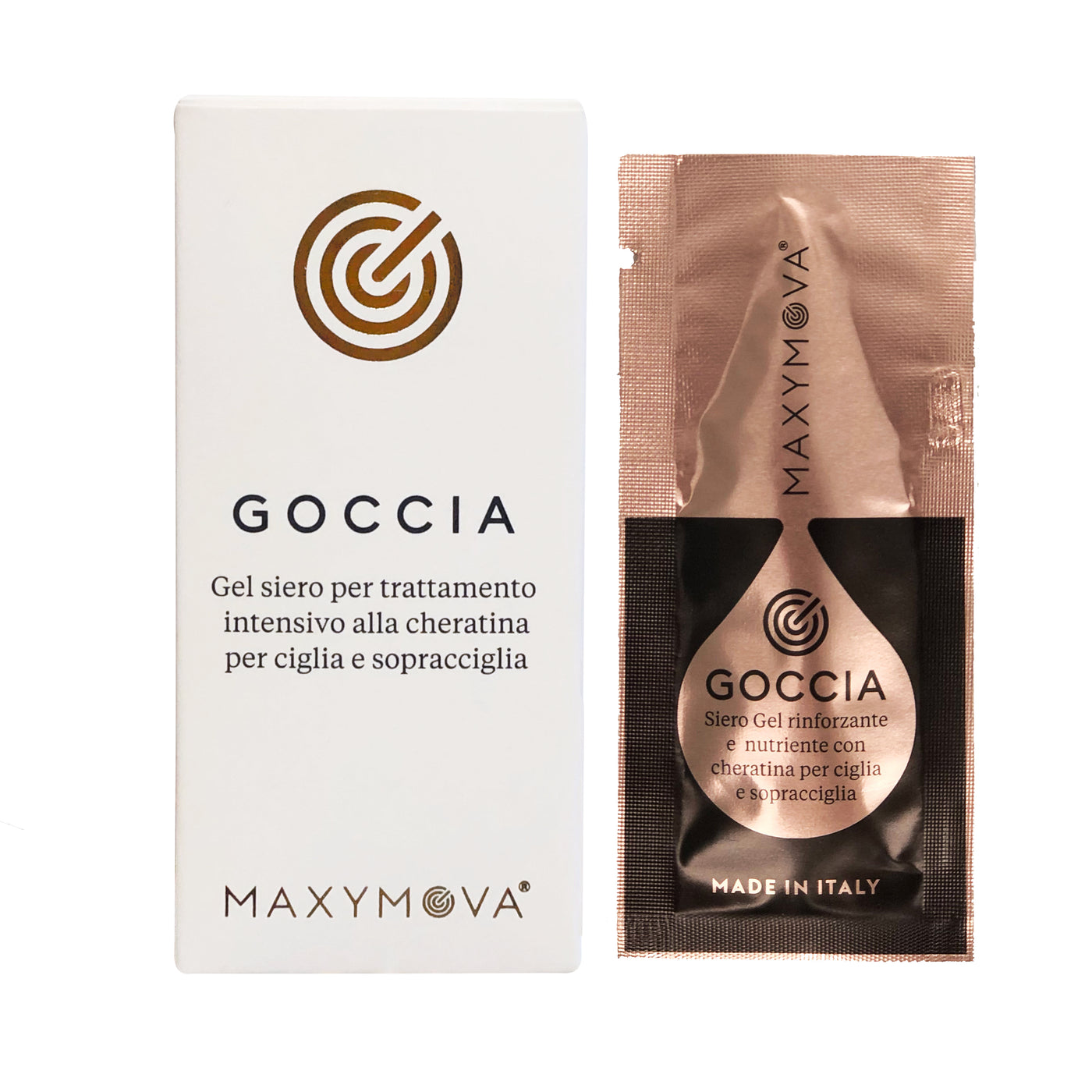 Maxymova Goccia D'Oro - Gold Lash & Brow Serum Sachets (5pcs)