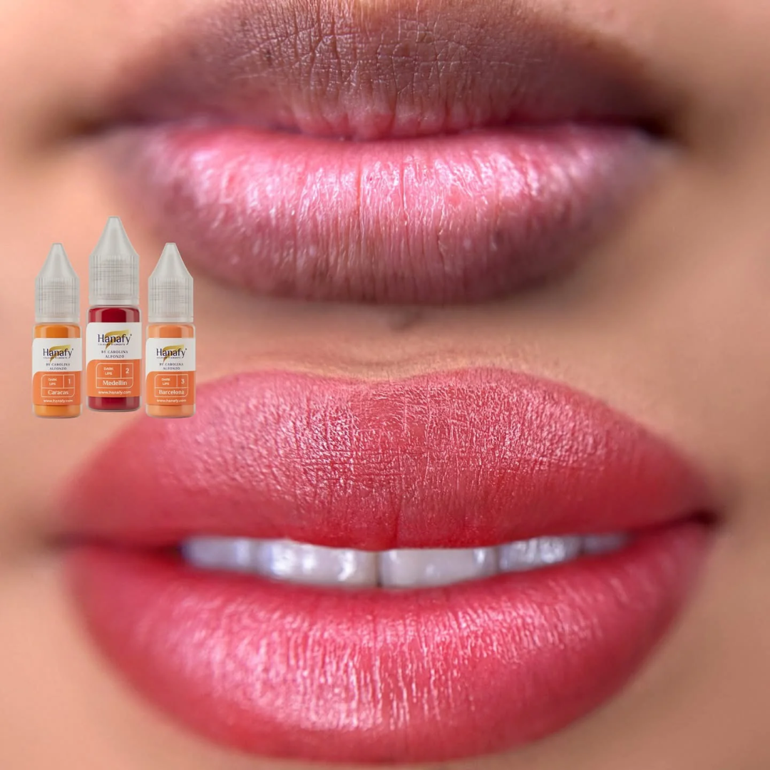 Hanafy - DARK LIPS Pigment Mini Set, 4 x 5ml