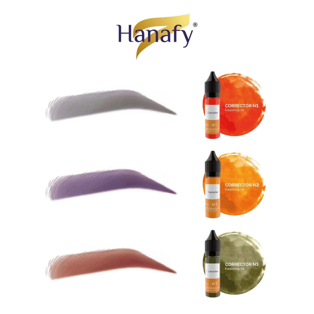 Hanafy - CORRECTOR N2 - Warm Yellow, 15ml