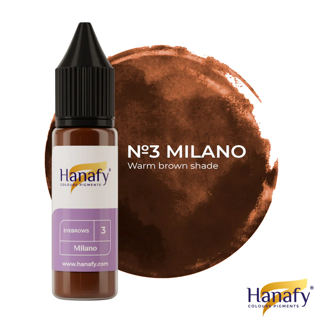 Hanafy - MINERAL Brow Pigment - Milano, 15ml