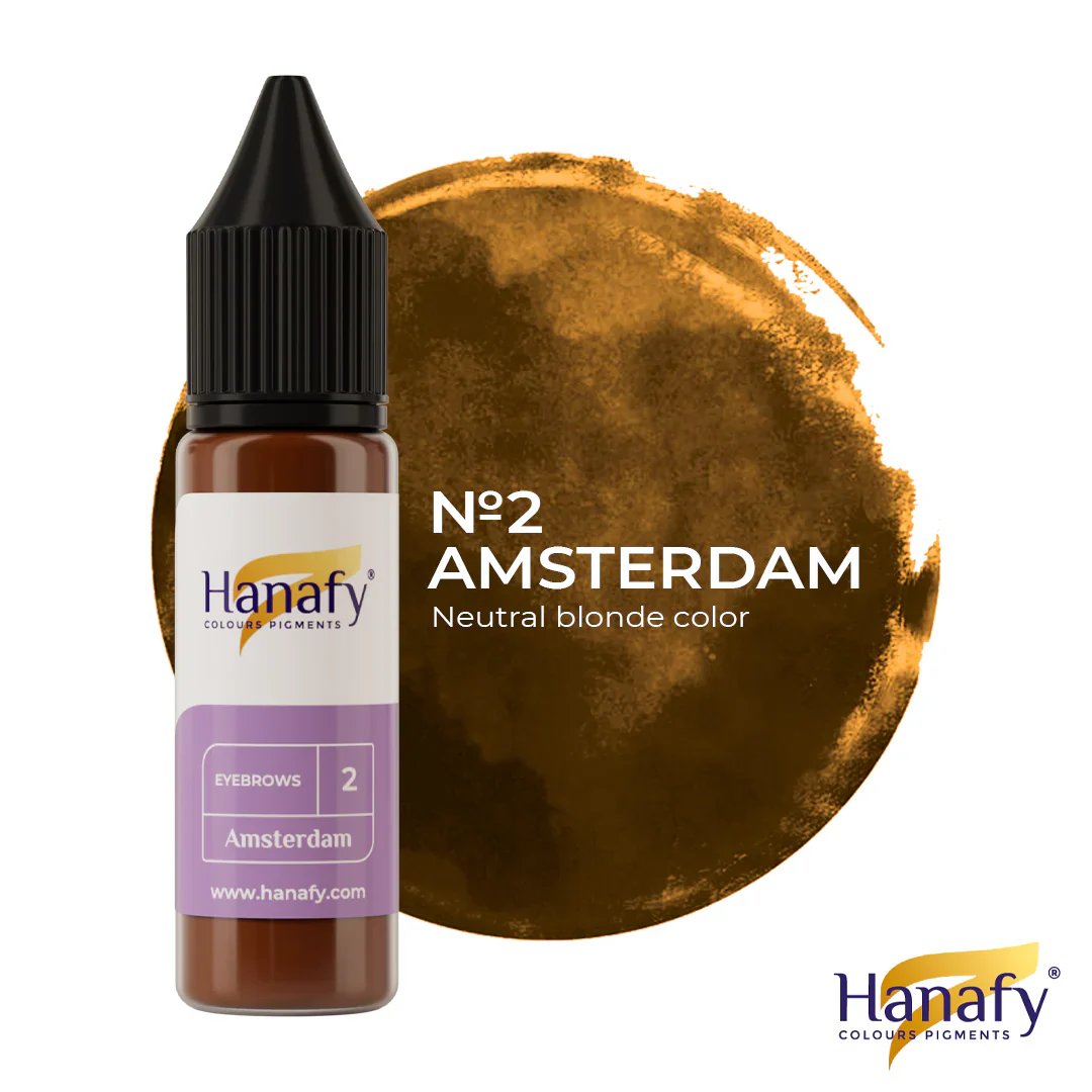 Hanafy - MINERAL Brow Pigment - Amsterdam, 15ml