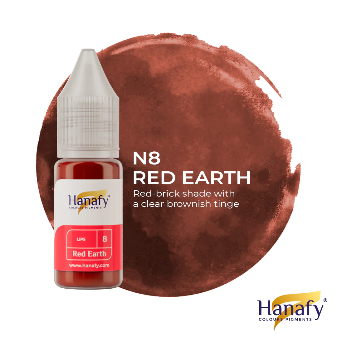 Hanafy - LIP Pigment - N8 Red Earth, 10ml