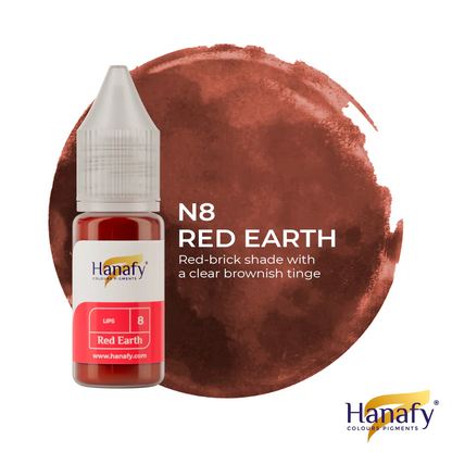 Hanafy - LIP Pigment - N8 Red Earth, 10ml