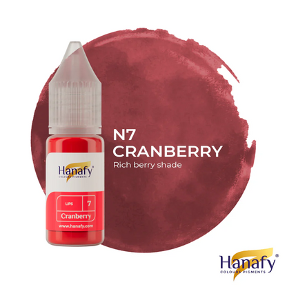 Hanafy - LIP Pigment - N7 Cranberry, 10ml