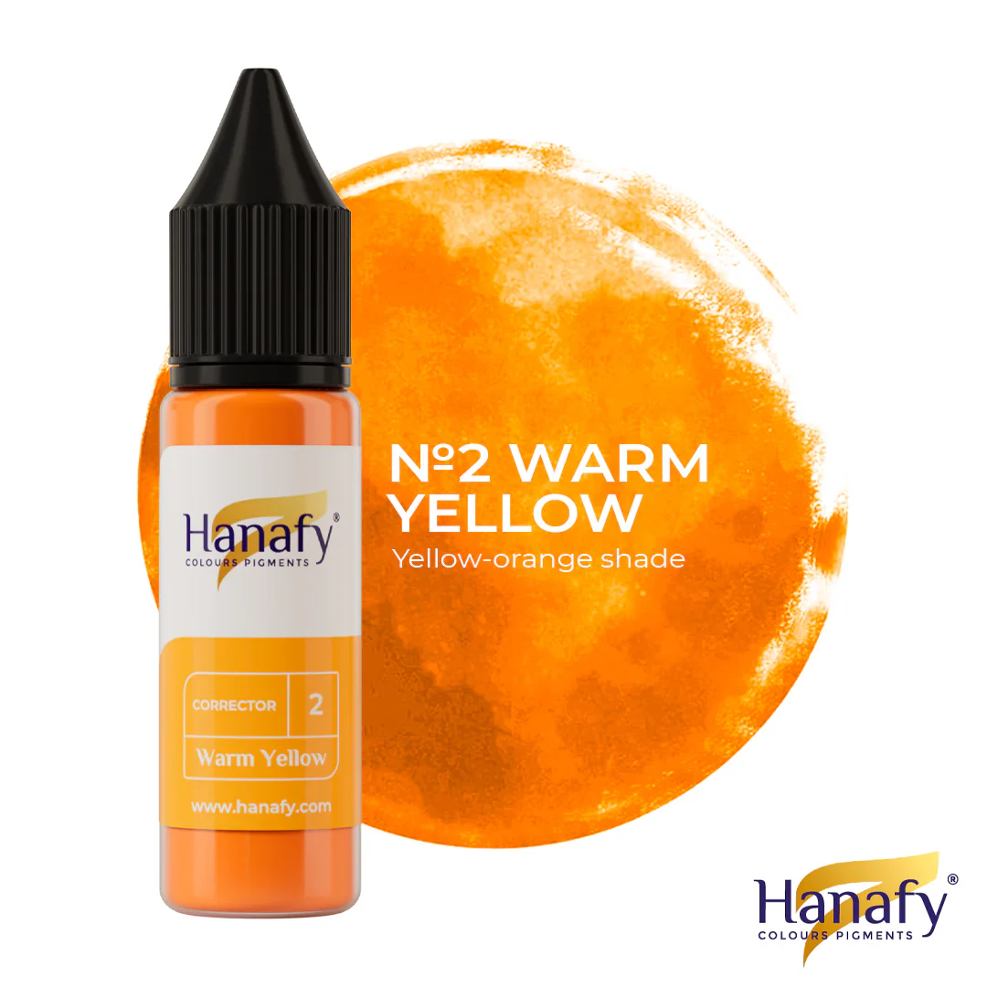 Hanafy - CORRECTOR N2 - Warm Yellow, 15ml