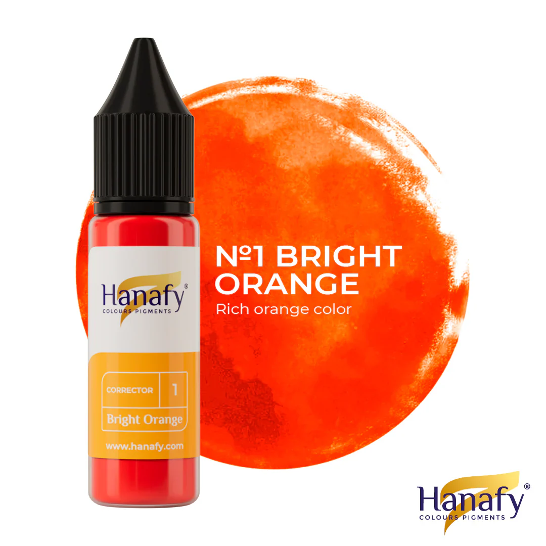 Hanafy - CORRECTOR N1 - Bright Orange, 15ml