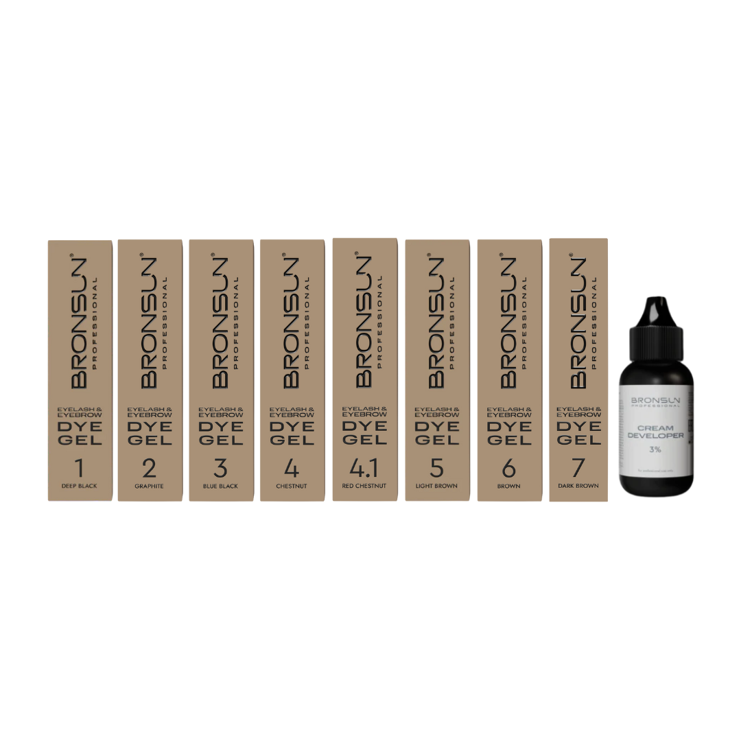 NEW! BRONSUN - Hybrid Dye Kit with Developer