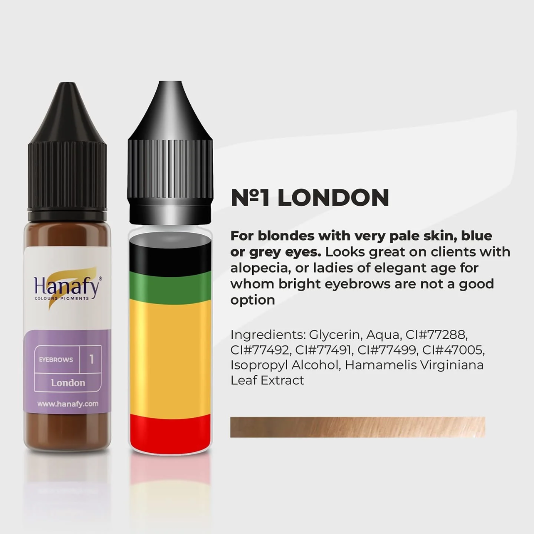 Hanafy - MINERAL Brow Pigment - London, 15ml