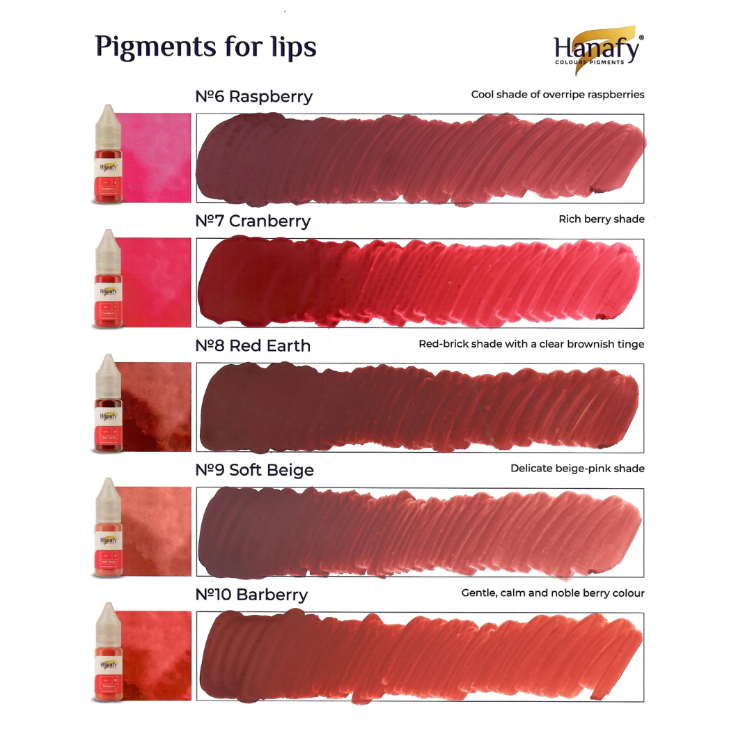 Hanafy - LIP Pigment - N1 Coral, 10ml