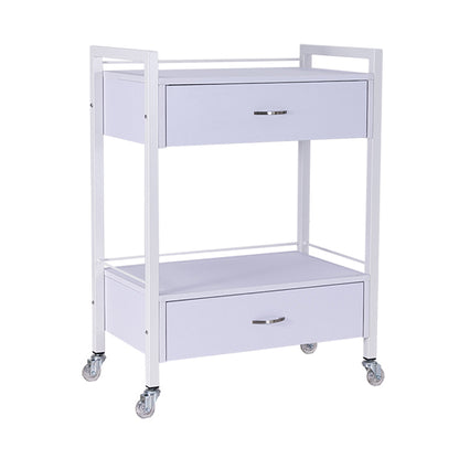 Bella 2 Drawer Trolley - White