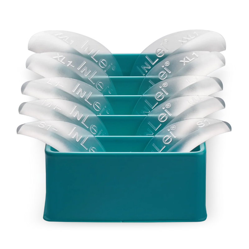 InLei® - ONLY 1 - Silicone shields (NATURAL EFFECT) 5 Sizes