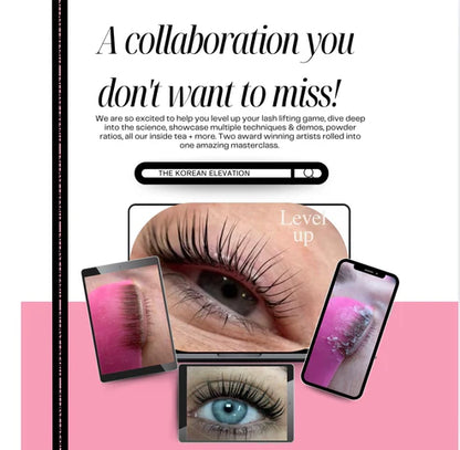 PRE-SALE - The Brow Geek - ONLINE MASTERCLASS - Korean Lash Lift (12th October 2025)