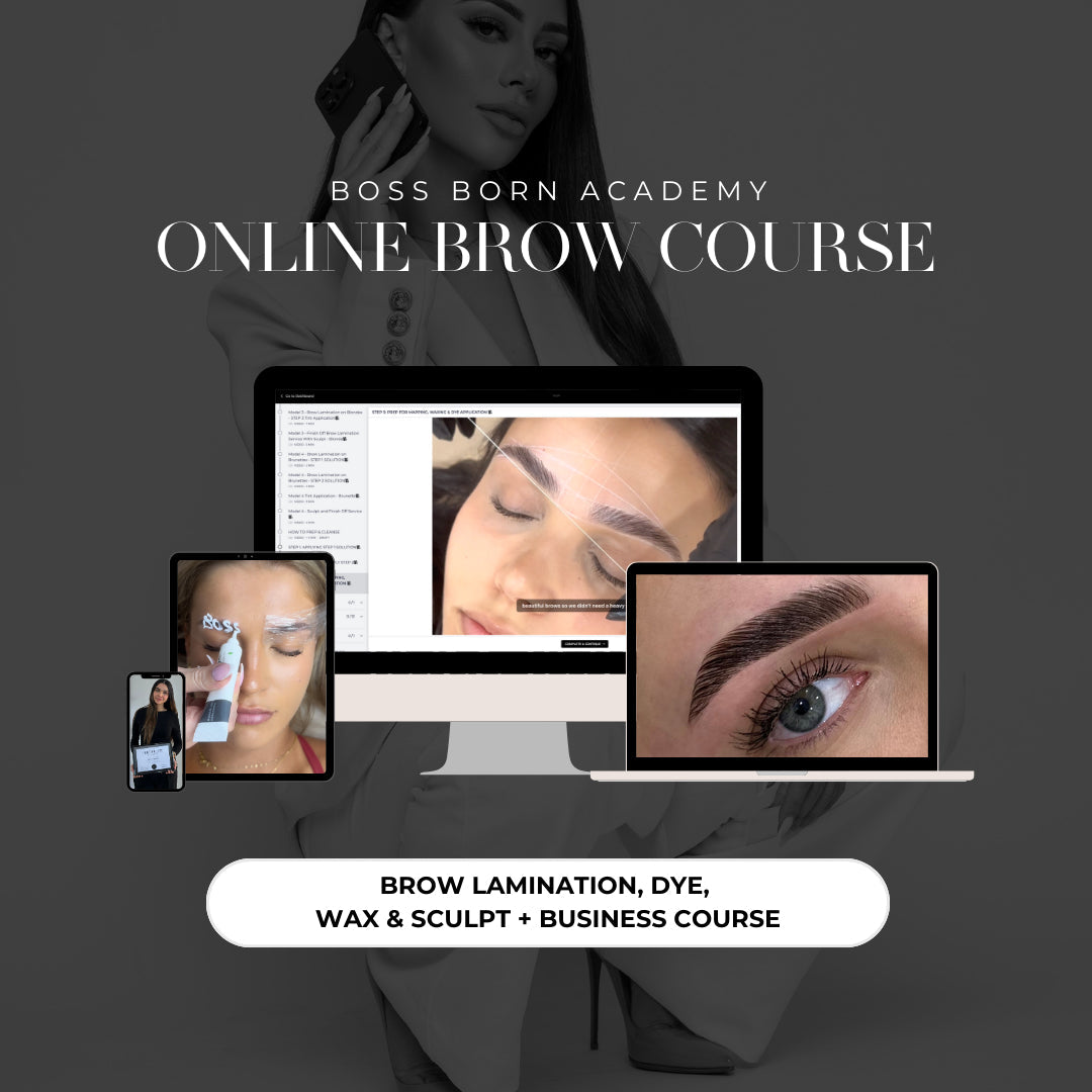 Boss Born Academy - Brow Mastery + Business Online Course