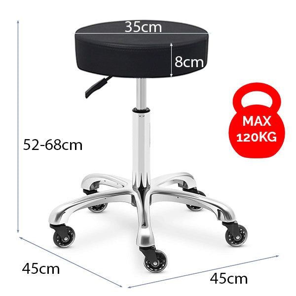 Round Medi Stool - Latte