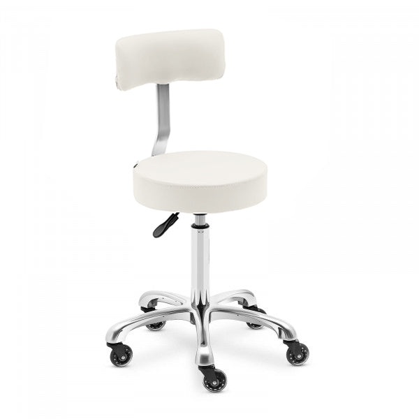 Ultima Medi Stool - White