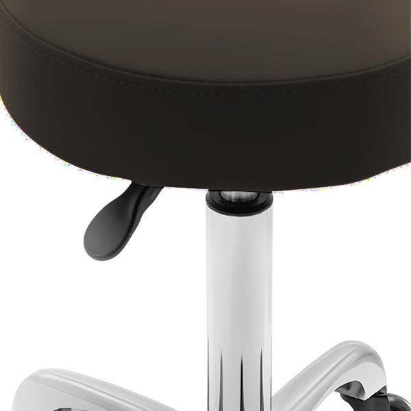 Round Medi Stool - Black