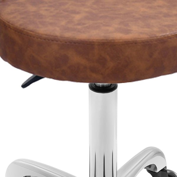 Round Medi Stool - Tan