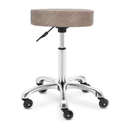 Round Medi Stool - Taupe