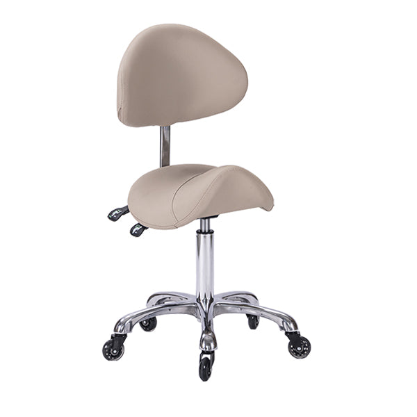 Saddle Medi with Tilt Stool - Latte