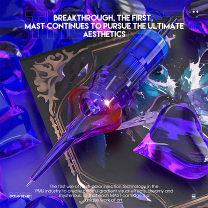 Mast Ocean Heart Cartridges - 1 Round Liner MT (Choose Your Type)