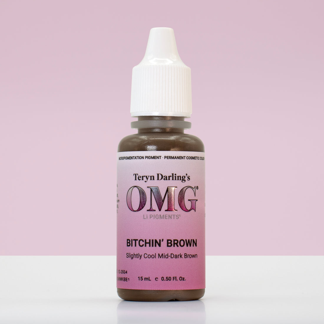 PRE-ORDER AVAILABLE - OMG Brow Pigment - Bitchin Brown 15ml